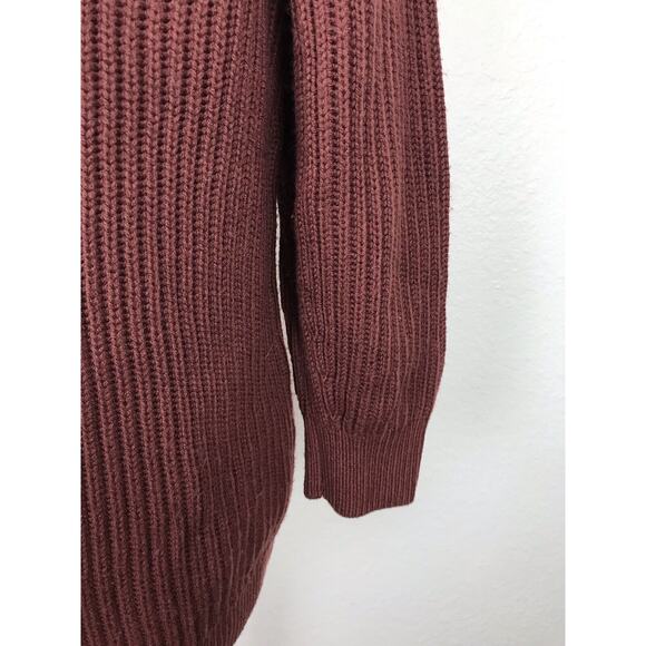 Aritzia Babaton Oversize Pullover Stretch Knit V Neck Wool Sweater - Picture 10 of 10